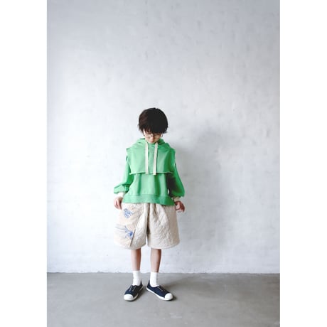 【michirico】Quilting Three pocket  half pants(サイズM・L・XL・XXL）