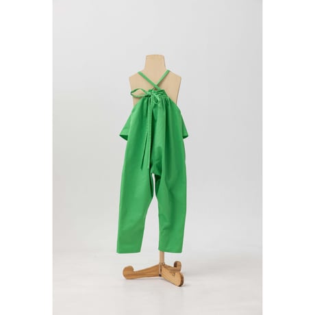 【folkmade】salopette（green/サイズS、M、L、LL)