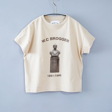 【michirico】 W.C BROGGER T ベージュ(サイズM)
