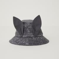 （予約販売）【eLfinFolk】Noctua Beast Bucket Hat(gray・サイズ52㎝・54㎝）