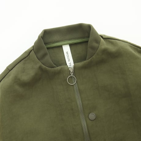 last one！サイズ110【MOUN TEN.】bright twill zip blouson(サイズ110・125・140）
