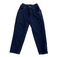 （9月末納品予定）【MOUN TEN.】wide taperd jeans(indigo/サイズ110・125・140・0・１）