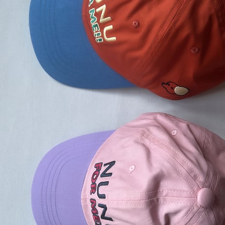 【nunuforme】  NUNU for me cap （brown）
