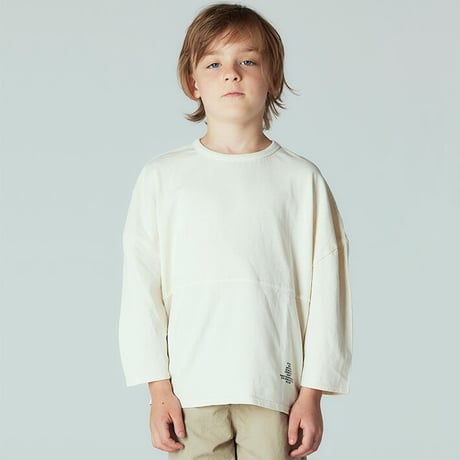 last ONE！サイズS【SMOOTHY】USA切り替え7分袖Tee（サイズS・M・L・XL)