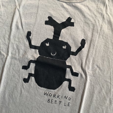 【nini】かぶとむしTシャツ（メンズサイズ）