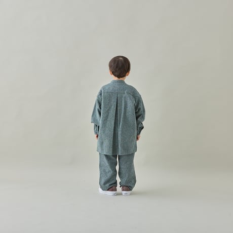【MOUN TEN.】cotton tweed easy pants(サイズ110・125・140・0・１）