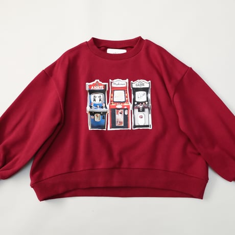 【michirico】Arcade game pullover(サイズM・L・XL・XXL)