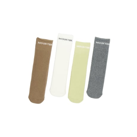 【MOUN TEN.】tube socks (organic cotton mix)