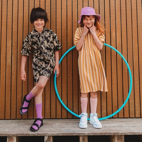 【SPROET&SPROUT】Dress smock stripe(サイズ4・6・8Y)