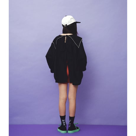 【folkmade】 Sailor Collar Blouse  (サイズM、L、LL)