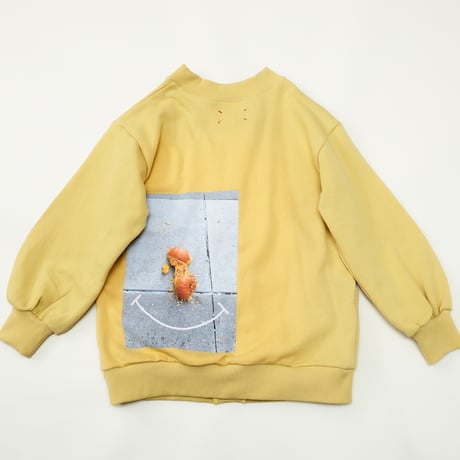 【michirico】Back print cardigan（サイズL・XL・XXL)