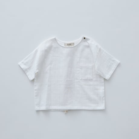 【eLfinFolk】Double Gauze Tategami Tee (サイズ80～150）