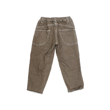(予約販売)【MOUN TEN.】wide cropped jeans (organic cotton)　(サイズ110・125・140）