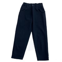 (9月末納品予定)【MOUN TEN.】wide taperd jeans(black/サイズ110・125・140・0・１）