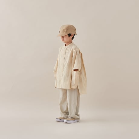 【MOUN TEN.】stripe detachable shirt（サイズ110、125、140・0・1）