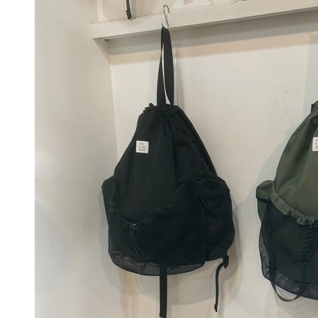 【The park shop】 PARK CARRY PACK（black/NAVY MULTI）
