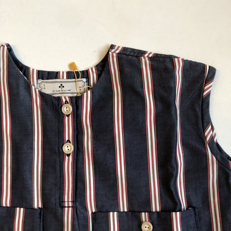【AU CLAIR DE LA LUNE】safari shirt
