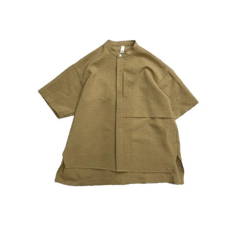 【MOUN TEN.】seersucker S/S shirt(サイズ110・125・140・0・１）