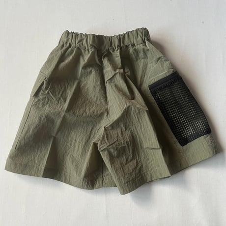 【The park shop】 PARK AROUND SHORTS(オリーブ/サイズ105～145）