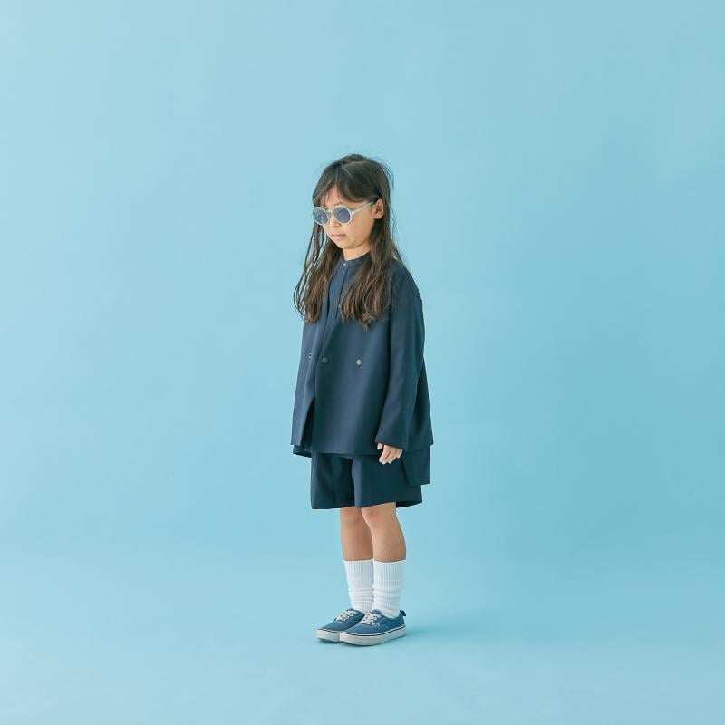 MOUN TEN.】polyester canapa Jacket（navy） | ichi