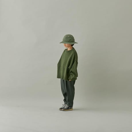 last one！サイズ0【MOUN TEN.】sta-prest 1tuck pants（forest/サイズ0、1）