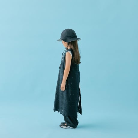 【MOUN TEN.】lace apron dress(サイズ125）