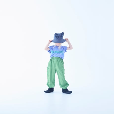 【eLfinFolk】  Vintage taffeta Cargo pants（サイズ110、125、140）