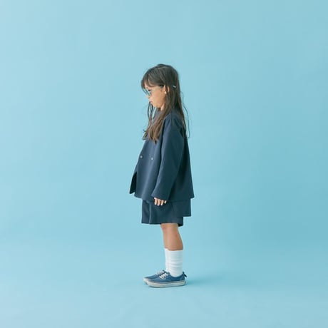 【MOUN TEN.】polyester canapa Jacket（navy）