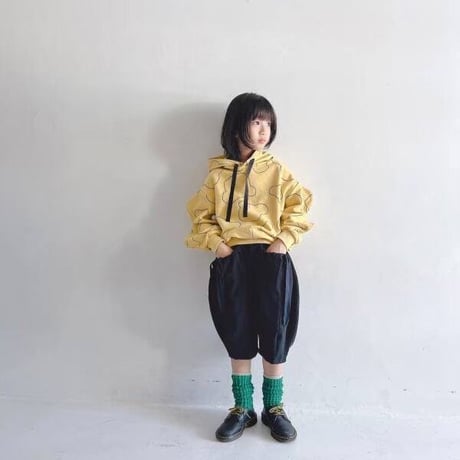 last One！サイズL【franky grow】BLK 2HOLE SUSPENDER HALF  PANTS(サイズL・LL）