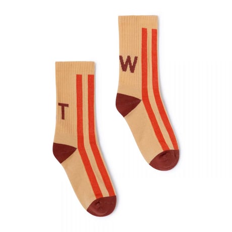 【LETTER TO THE WORLD】STRIPES SOCKS