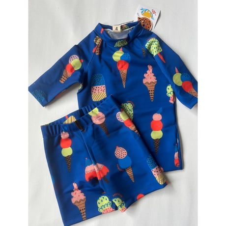 【Bartulos】Biker swim ICE CREAM  (サイズ4Y～10Y)
