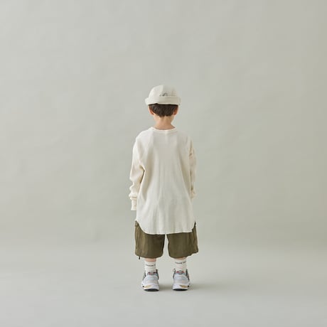 【MOUN TEN.】bright twill midi cargo(サイズ110・125・140）