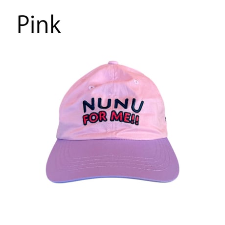 【nunuforme】  NUNU for me cap（pink）