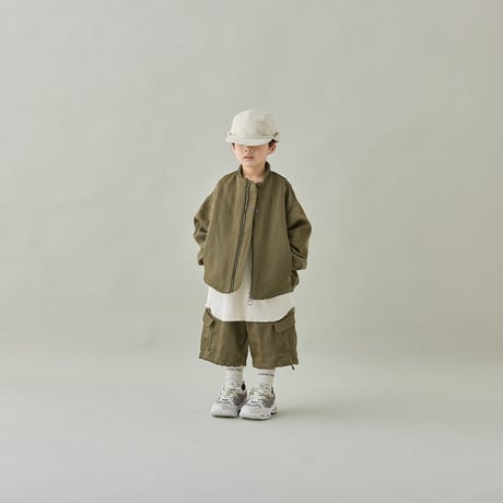【MOUN TEN.】bright twill midi cargo(サイズ110・125・140）