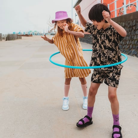 【SPROET&SPROUT】Dress smock stripe(サイズ4・6・8Y)