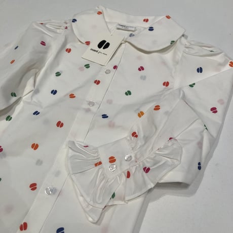【maed for mini】BOMB BOA BLOUSE