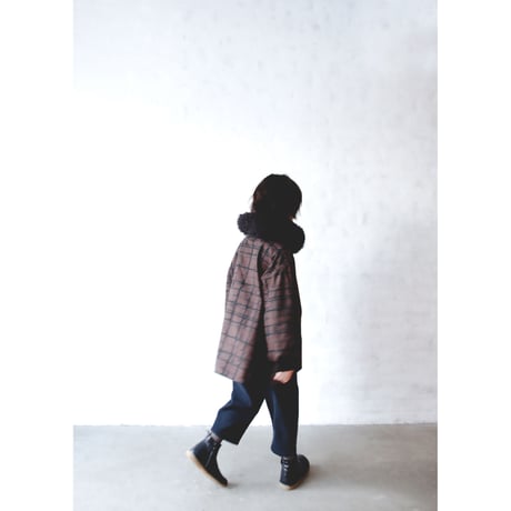 【michirico】Chocolate check shirts(サイズL・XL・XXL)