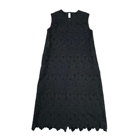 【MOUN TEN.】lace apron dress(サイズ125）
