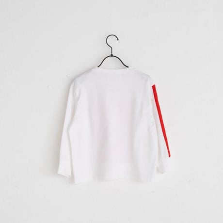 last one!サイズSS【ME.TO】×Jun　SOMETHING　ラインロングTシャツ（サイズSS、S、M）
