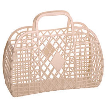 【Sun Jellies】 Retro  BASKET  Large size