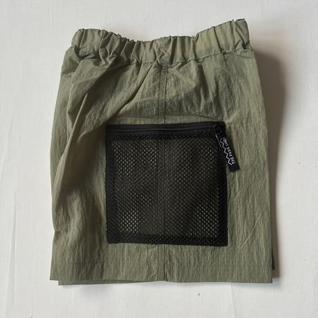 【The park shop】 PARK AROUND SHORTS(オリーブ/サイズ105～145）
