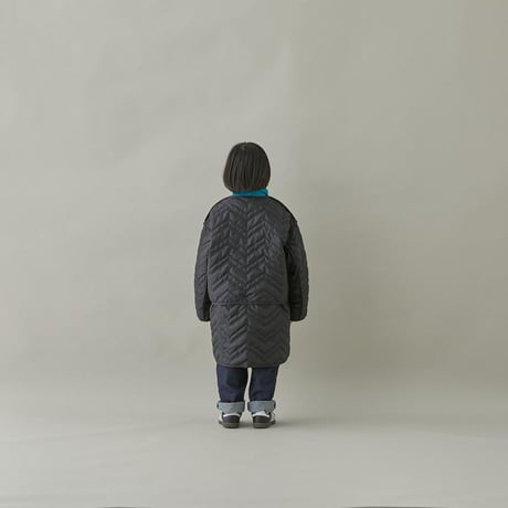 【MOUN TEN.】 zigzag quilt sepalate coat