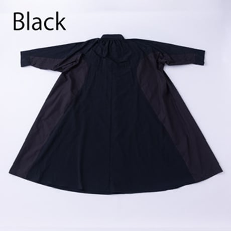 【nunuforme】ネックギャザーワンピース（サイズM、L、XL)