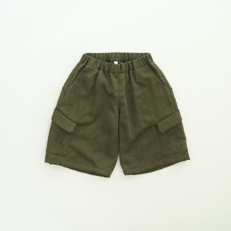 【MOUN TEN.】bright twill midi cargo(サイズ110・125・140）