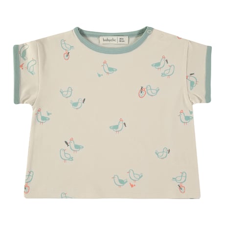 【baby clic】T-shirt seagull (サイズ12M、24M、４Y）