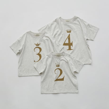 【eLfinFolk】 Number Tee for Birthday(top ivory)