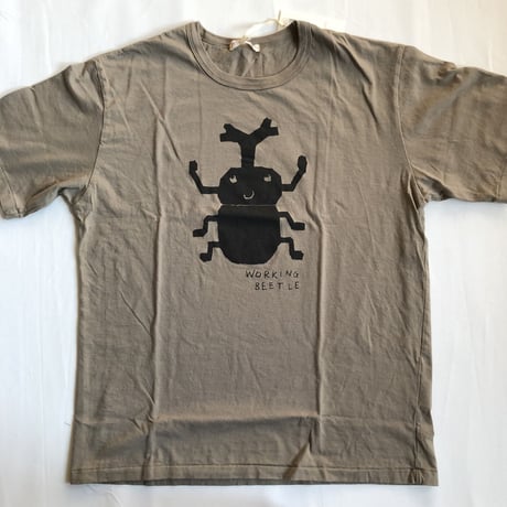 【nini】かぶとむしTシャツ（メンズサイズ）