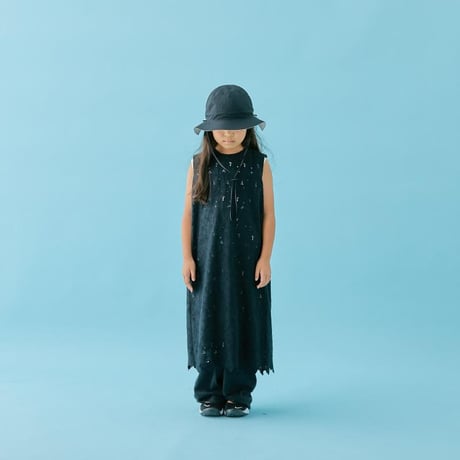 【MOUN TEN.】lace apron dress(サイズ125）