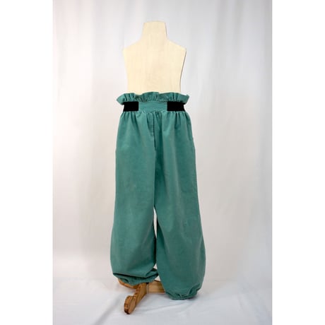 【folkmade】 velveteen peacedye pants(サイズS、M、L)