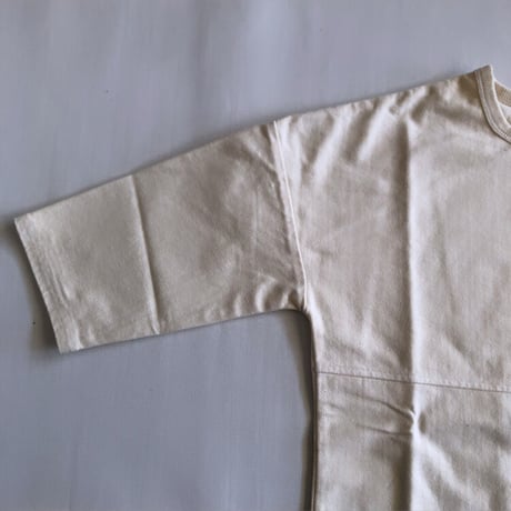 last ONE！サイズS【SMOOTHY】USA切り替え7分袖Tee（サイズS・M・L・XL)